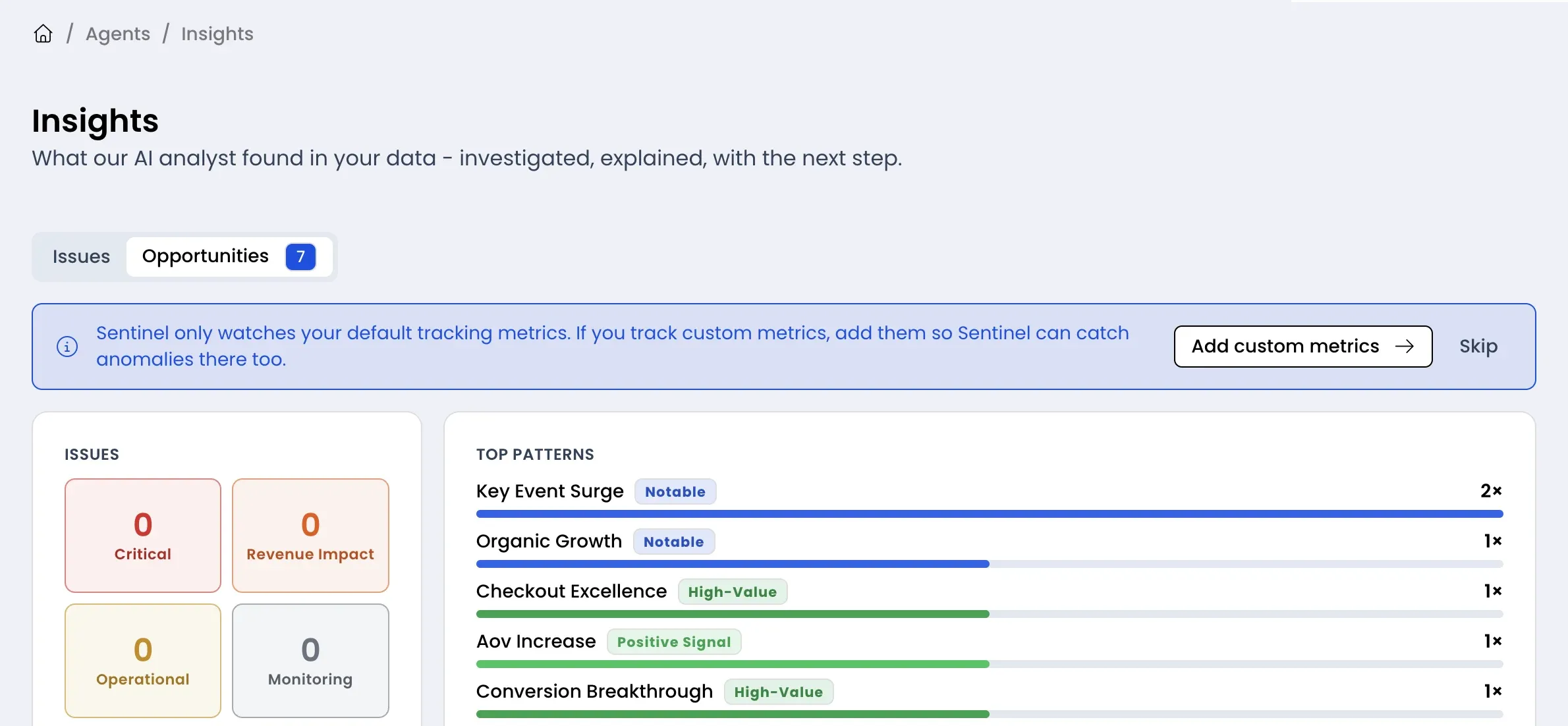 Find the Wins Hiding in Your Data